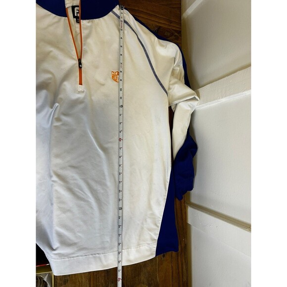 Footjoy Full Zip Golf Jacket Men’s XL Stretch *flaw see pics* - Picture 9 of 11